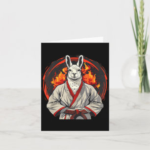 Karate Llama Kickboxing Jiu-Jitsu Taekwondo Judo Card