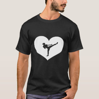 Karate love  idea for Women Teen girls Kids T-Shirt