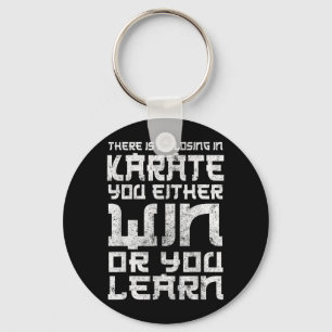 Karate Lover - There Is No Losing In Karate Key Ring