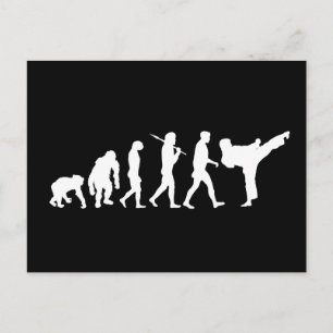 Karate lovers Dojo training gift Postcard