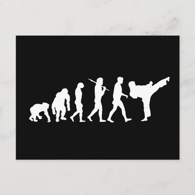 Karate lovers Dojo training gift Postcard (Front)