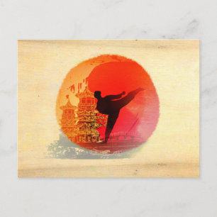karate man Postcard