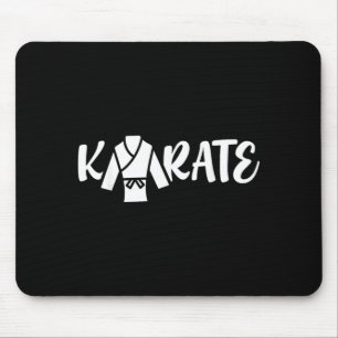 Karate Martial Arts Fighter Coach Belt Mouse Pad
