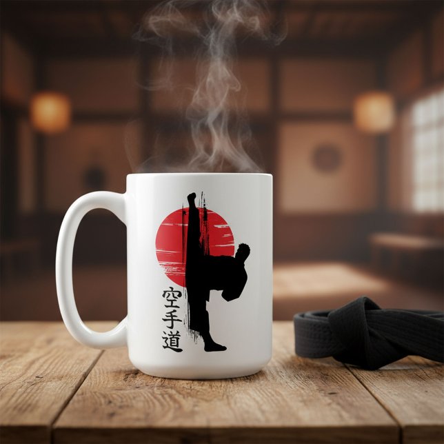 Karate Mawashi geri  Coffee Mug (Creator Uploaded)