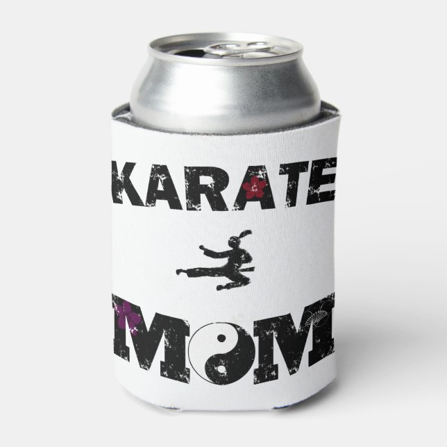 Karate MOM Can Cooler (Can Front)