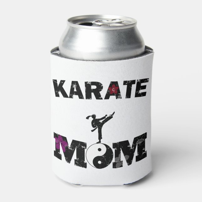 Karate MOM Can Cooler (Can Front)