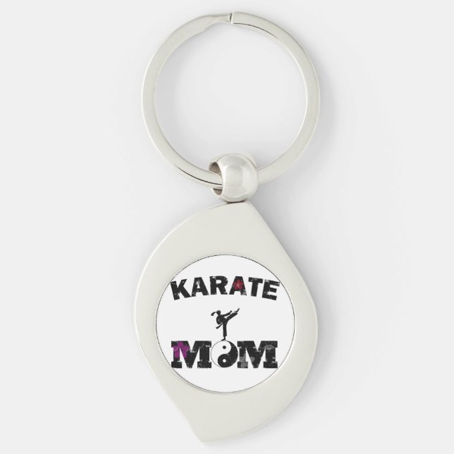 Karate MOM Key Ring (Front)