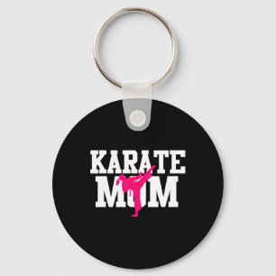 Karate Mom Mother's Day Martial Arts Kickboxing Ta Key Ring