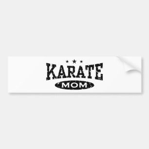 Karate Mum Bumper Sticker