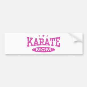 Karate Mum Bumper Sticker