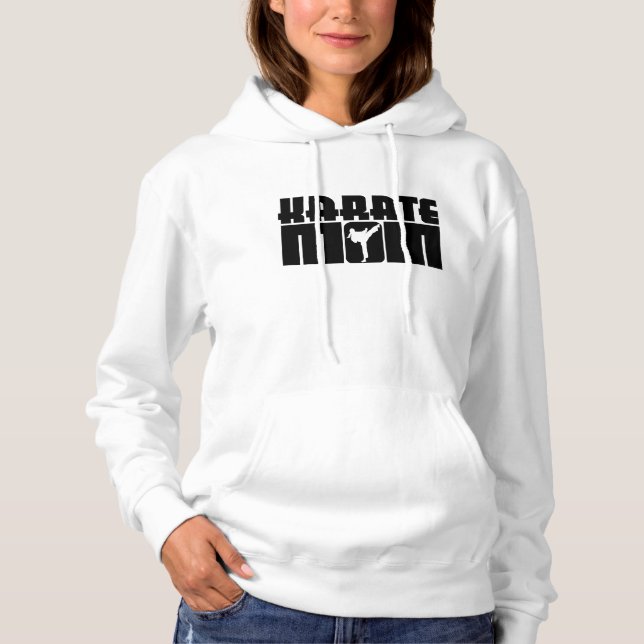 Karate Mum Hoodie (Front)