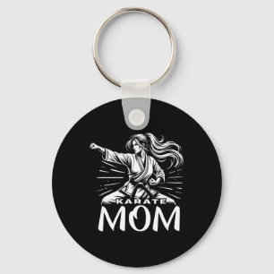 Karate Mum Martial Arts Mother Family Bonding  Key Ring