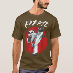 Karate Panda - Karate Japanese MMA Fighting  T-Shirt