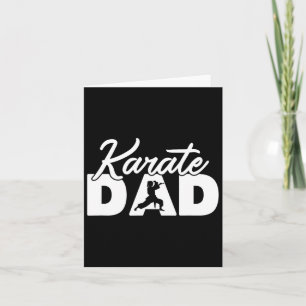 Karate Papa - Funny Karate Dad Gift  Card