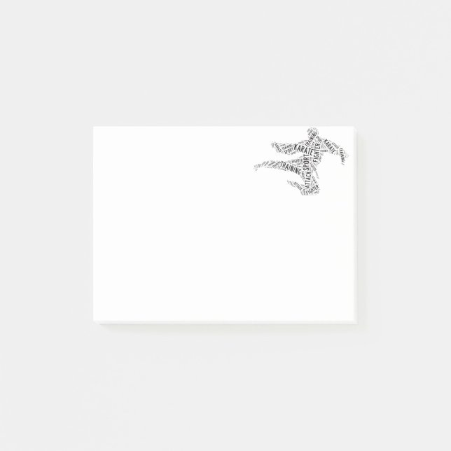 Karate Post-it Notes (Front)