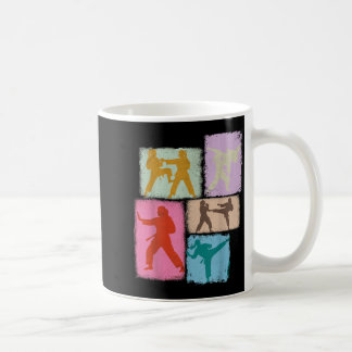 Karate Practitioner Collage Women Kids Sensei Coffee Mug
