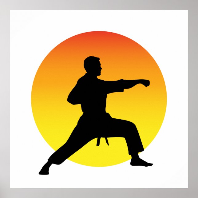 Karate Punch. Poster (Front)