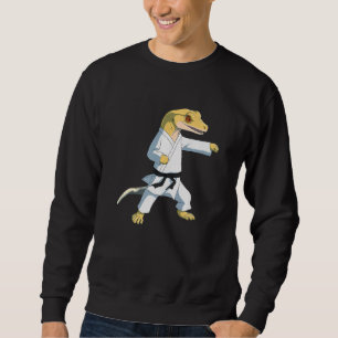 Karate Reptile Crested Gecko Premium Sweatshirt