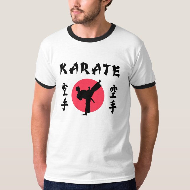 Karate Rising Sun T-Shirt (Front)