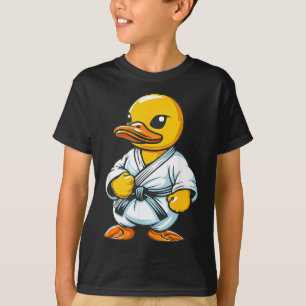 Karate Rubber Duck Animal Mma Taekwondo Jiu-Jitsu T-Shirt