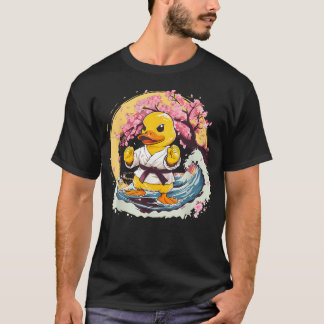 Karate Rubber Duck Animal Mma Taekwondo T-Shirt