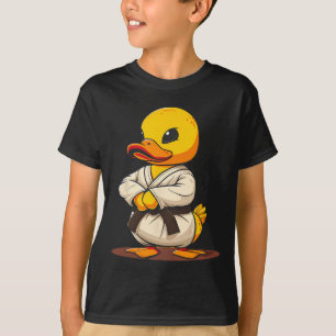 Karate Rubber Duck Motif Taekwondo Jiu-jitsu Mma K T-Shirt