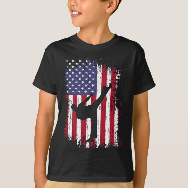 Karate Shirt - Funny Taekwondo  (Front)