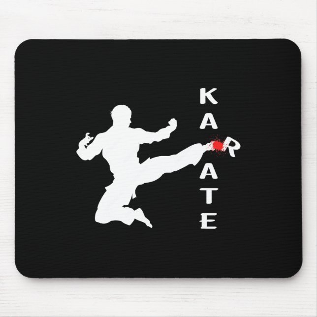 Karate Shirt  Mouse Pad (Front)