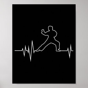 Karate Shirts Sports Martial Arts Men Women Kids Poster