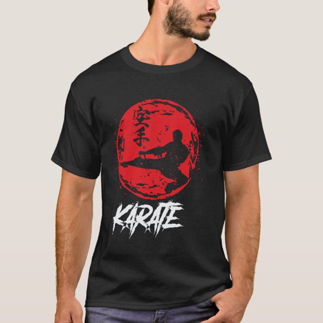 Karate Silhouette T-Shirt (Front)