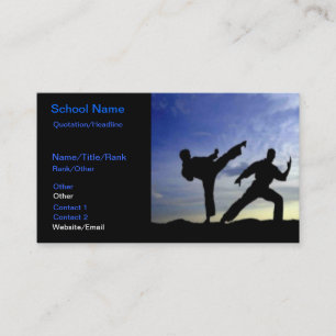 Karate Sky Business Card