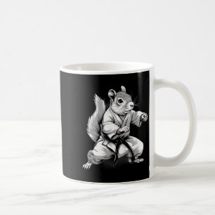 Karate Squirrel Kickboxing Taekwondo MMA Squirrel Coffee Mug