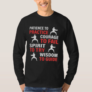 Karate Student Teacher Trainee Trainer Karateka Pr T-Shirt