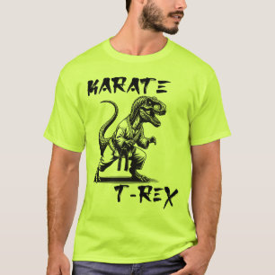 Karate T-Rex T-Shirt