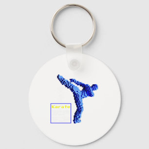 Karate T Shirt_1 Key Ring