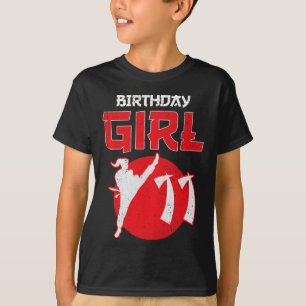 Karate Taekwondo 11 Years Old Birthday Martial Art T-Shirt