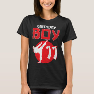 Karate Taekwondo 11 Years Old Birthday Martial Art T-Shirt