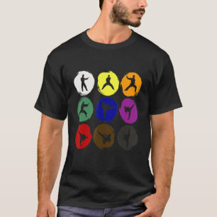 Karate & Taekwondo Black Belt Martial Student Desi T-Shirt