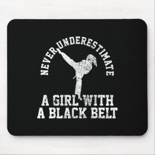 Karate Taekwondo Blackbelt Mouse Pad