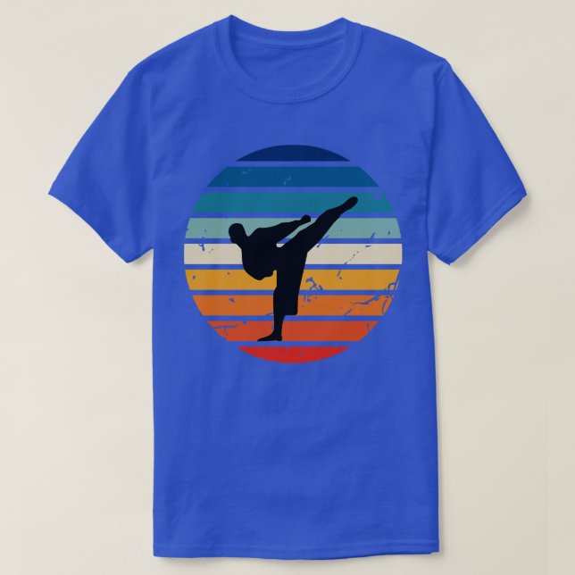 Karate Taekwondo Judo retro TShirt (Design Front)
