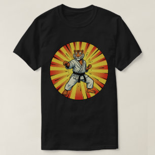 Karate Tiger Master - Martial Arts Power Strike T-Shirt