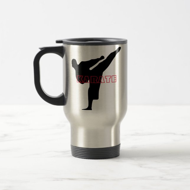 Karate Travel Mug (Left)