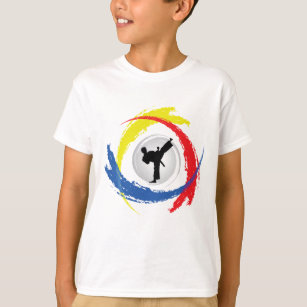 Karate Tricolor Emblem T-Shirt
