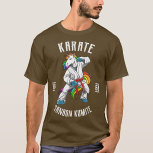 Karate Unicorn - Karate Japanese Martial Arts Figh T-Shirt