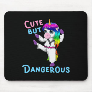 Karate Unicorn Kickboxing Martial Arts Jiu Jitsu F Mouse Pad