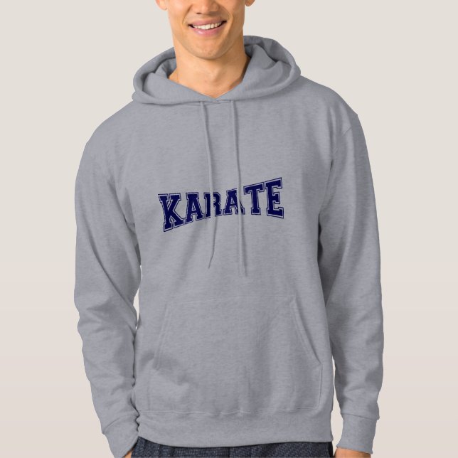 Karate University Style Hoodie (Front)