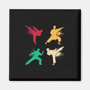 Karate Vintage Martial Arts Kids Costume Adult  Magnet