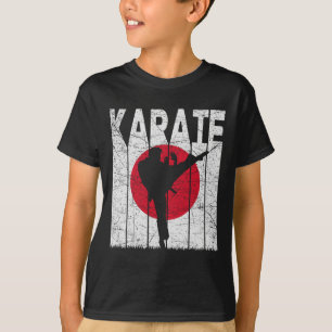 Karate Vintage Martial Arts Retro Karate Japanese T-Shirt