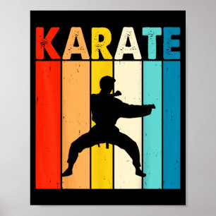 Karate Vintage Poster