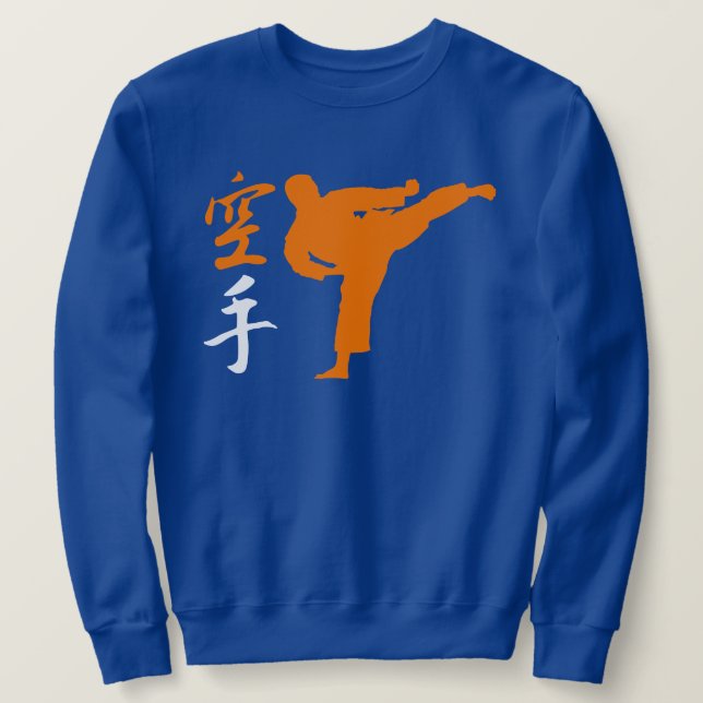 Karate Warrior Sweatshirt (Design Front)